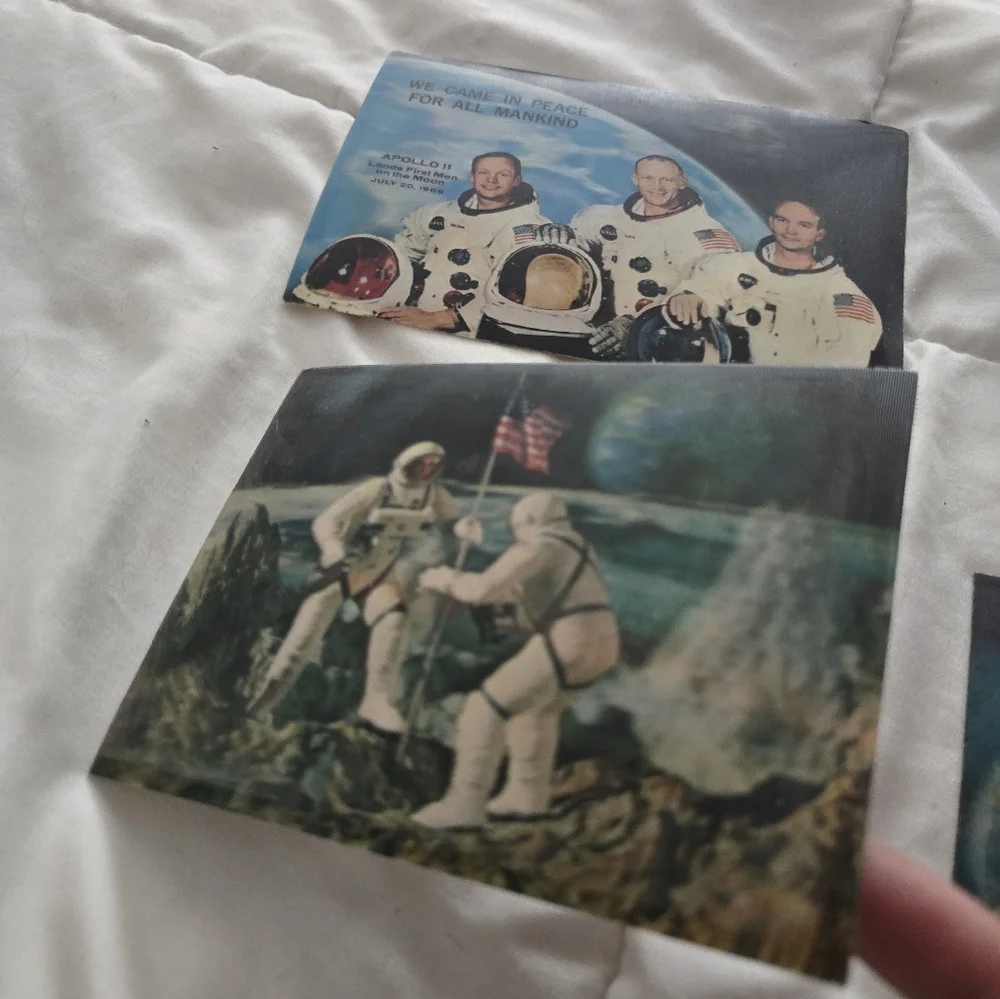 vintage NASA postcards